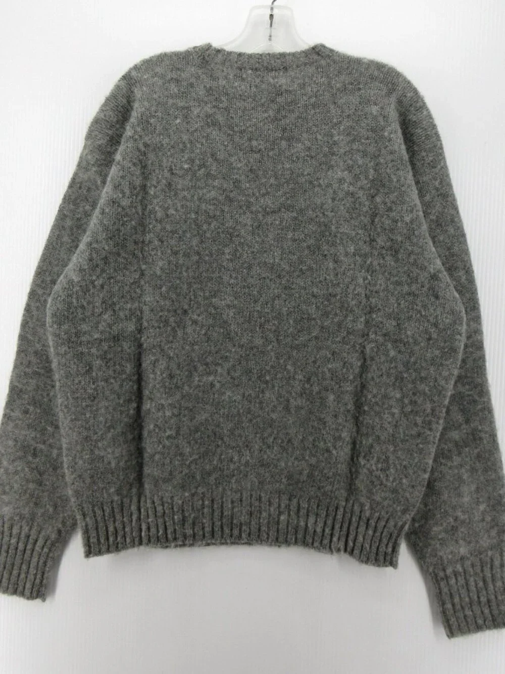 VGT Polo Ralph Lauren Sweater 44 Wool Fuzzy Knit Pullover Pony Large